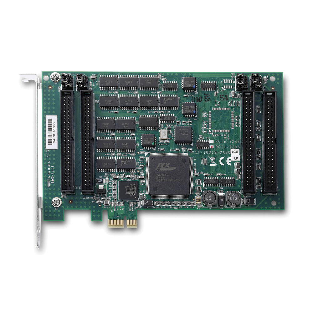Digital I/O 48-CH Opto-22 Compatible PCI Express DIO Card | PCIe-7248