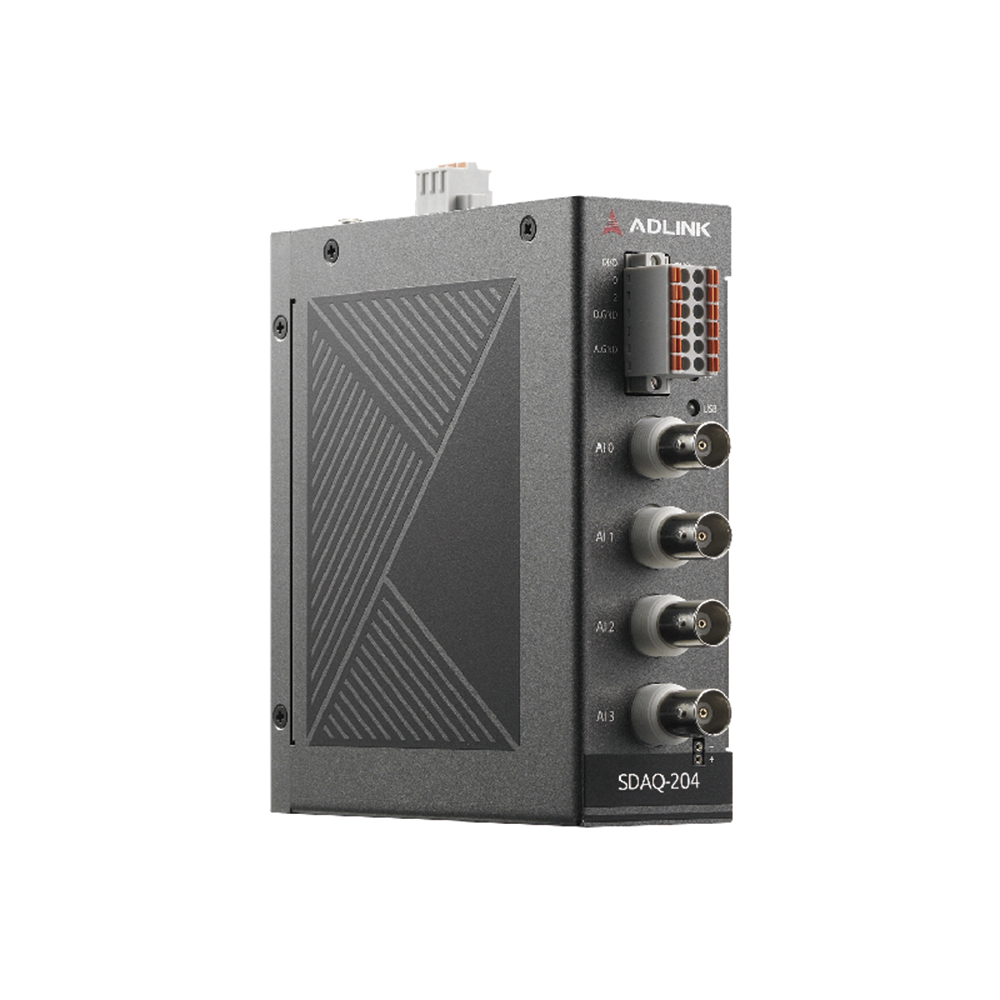 Small Daq Programmable Smart DAQ with 4-ch Sound & Vibration Input, 24-bit, 128S